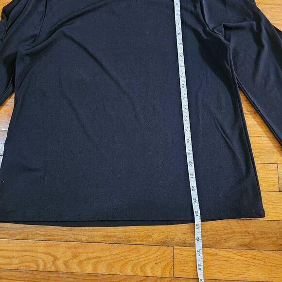 Banana Republic Blouse Women's Size Large Ruffled Long Sleeves - Picture 5 of 6